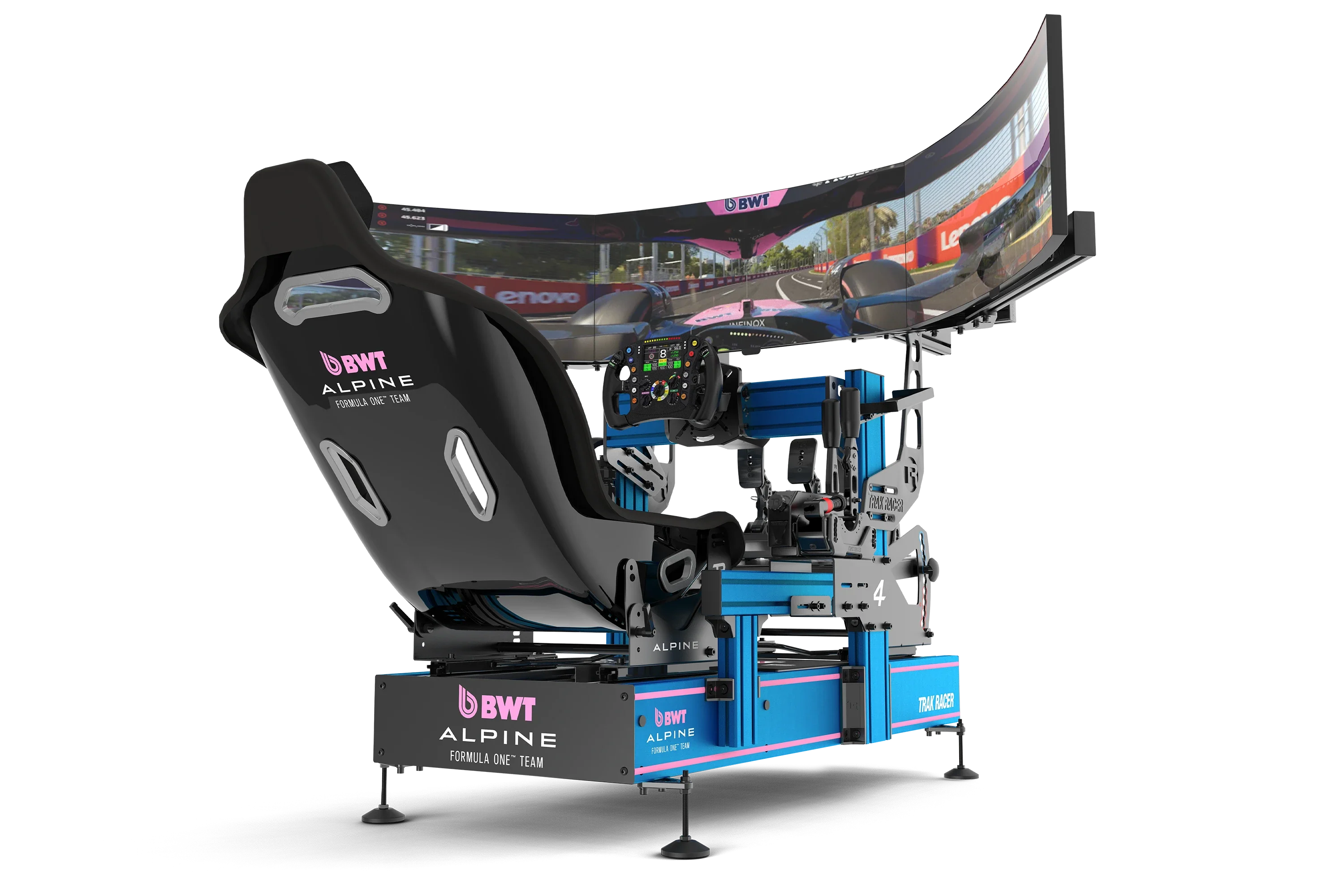 BWT Alpine Formula One™ Team TRA Hybrid Racing Simulator - Image 4