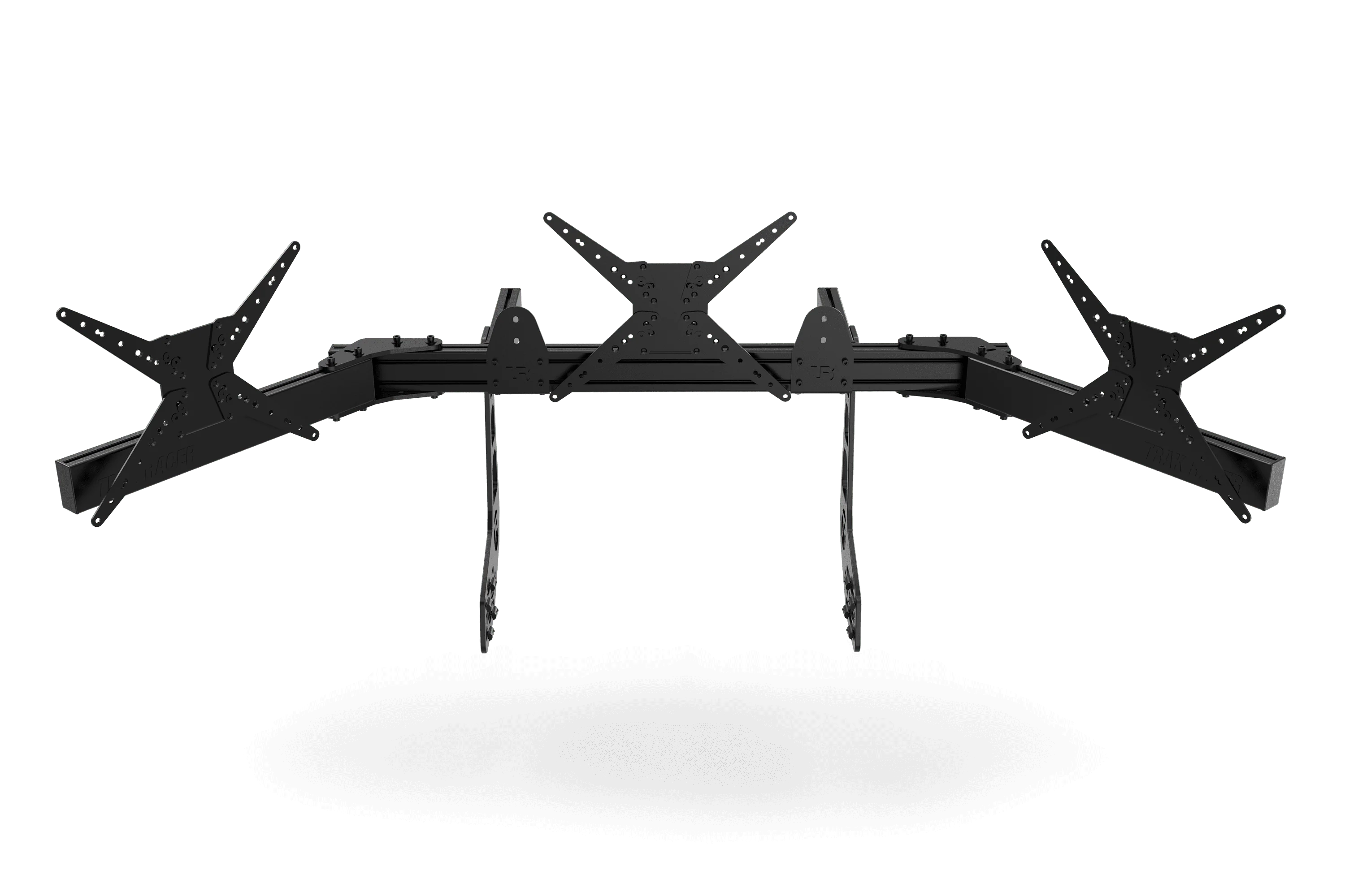 Cockpit-Mounted Triple Monitor Mount - Supports up to 45" Displays - Image 6