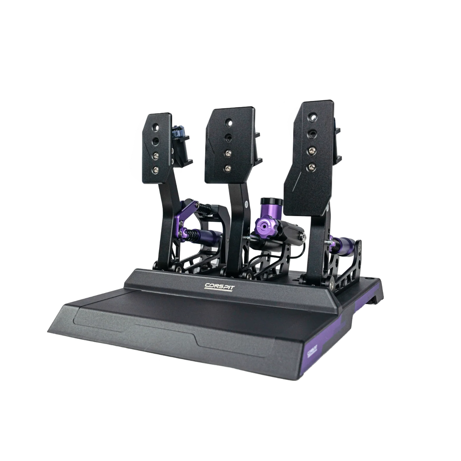 Conspit CPP-Lite 3 Pedal Set β Hydraulic Load Cell Sim Racing Pedals