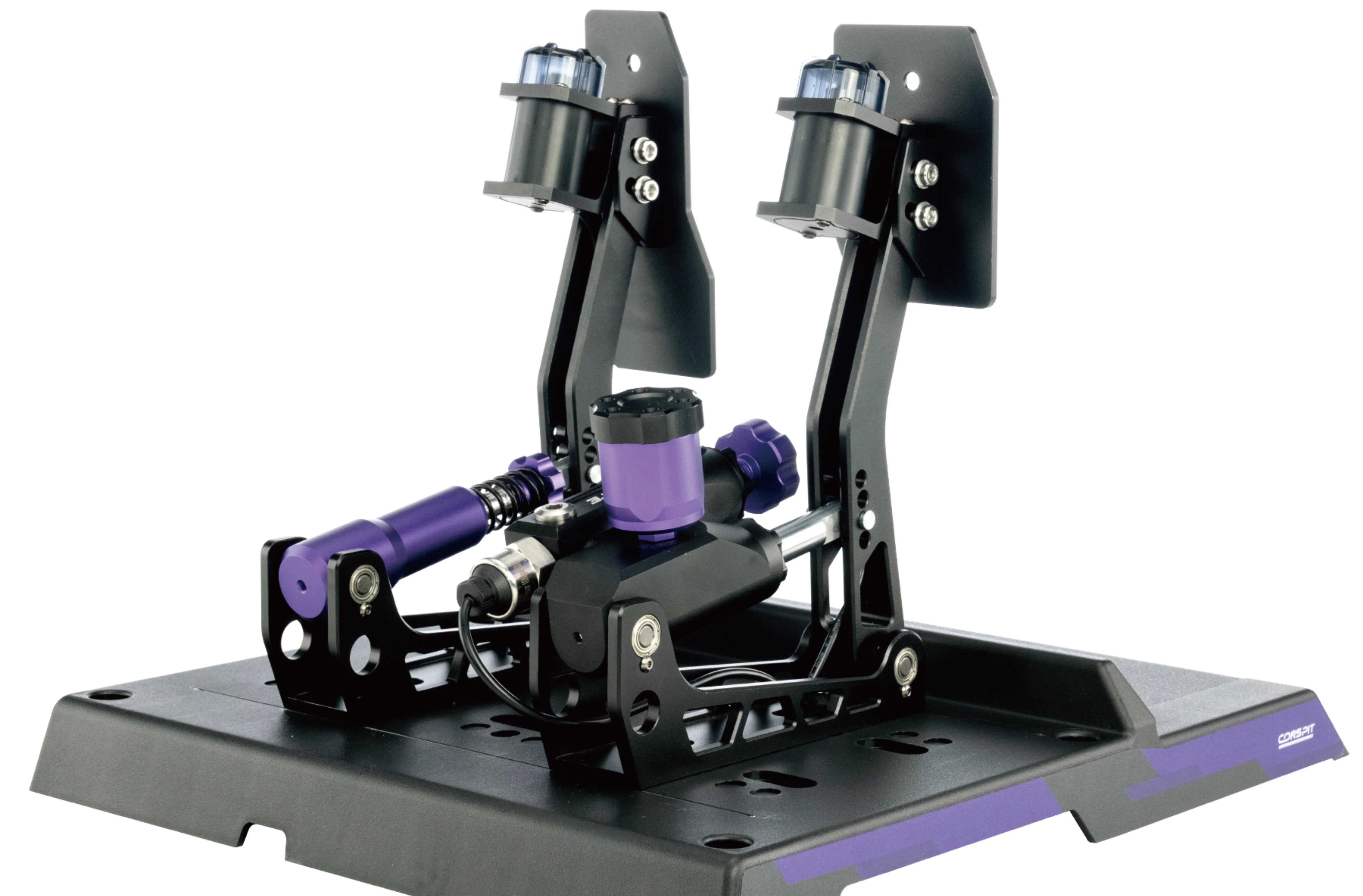 Conspit CPP-Lite 3 Pedal Set β Hydraulic Load Cell Sim Racing Pedals - Image 5