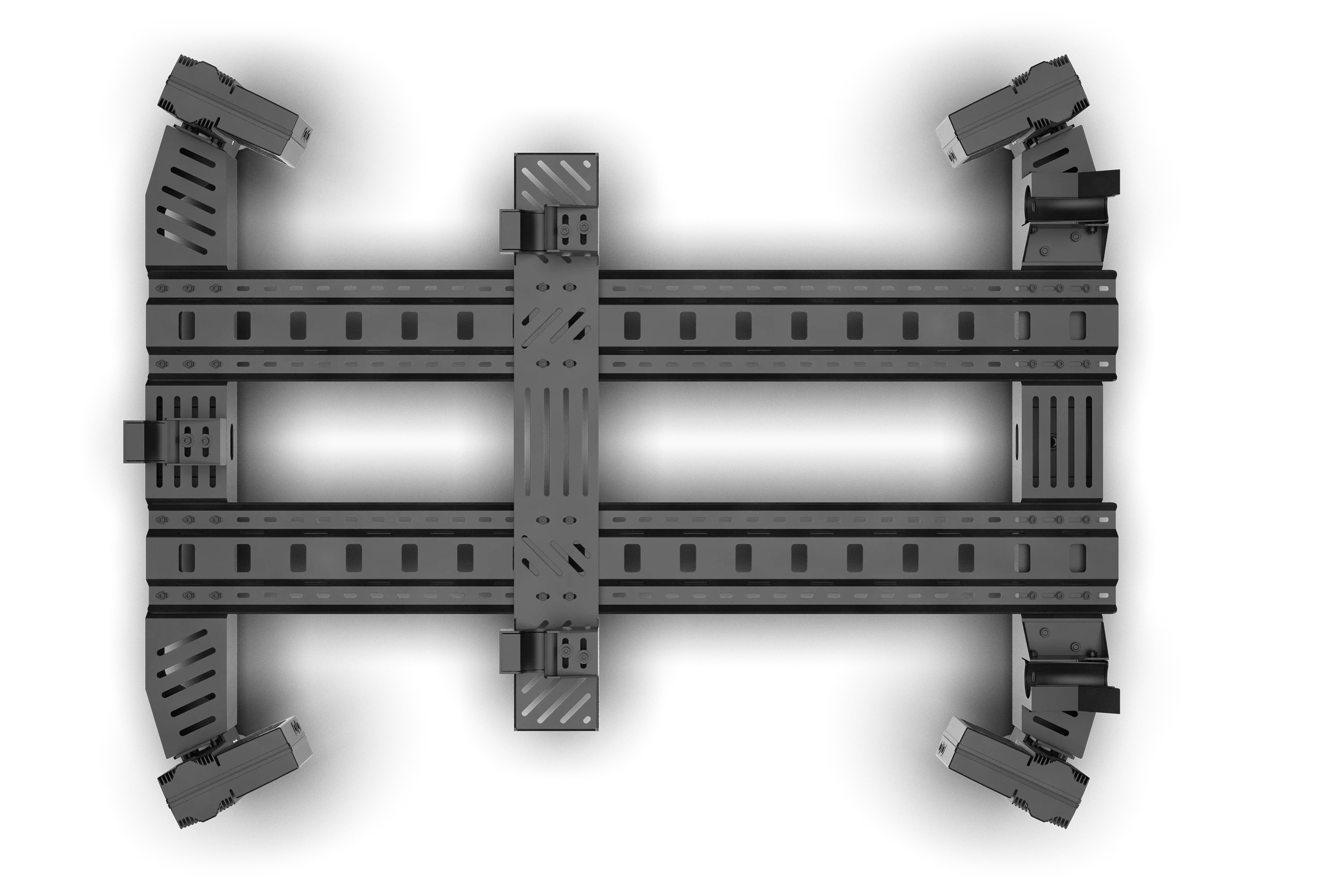 Motion System with 4 motors/actuators and Motion Sim Base - Image 7