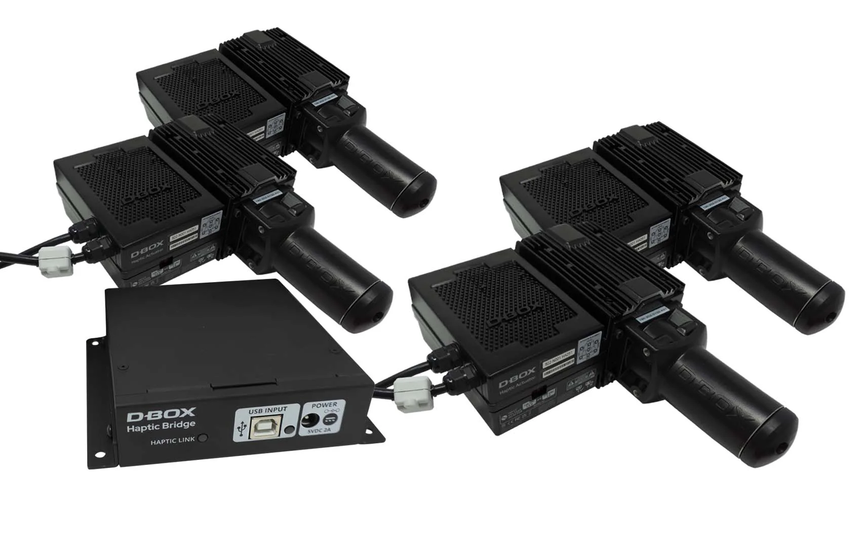 Motion System with 4 motors/actuators and Motion Sim Base - Image 9