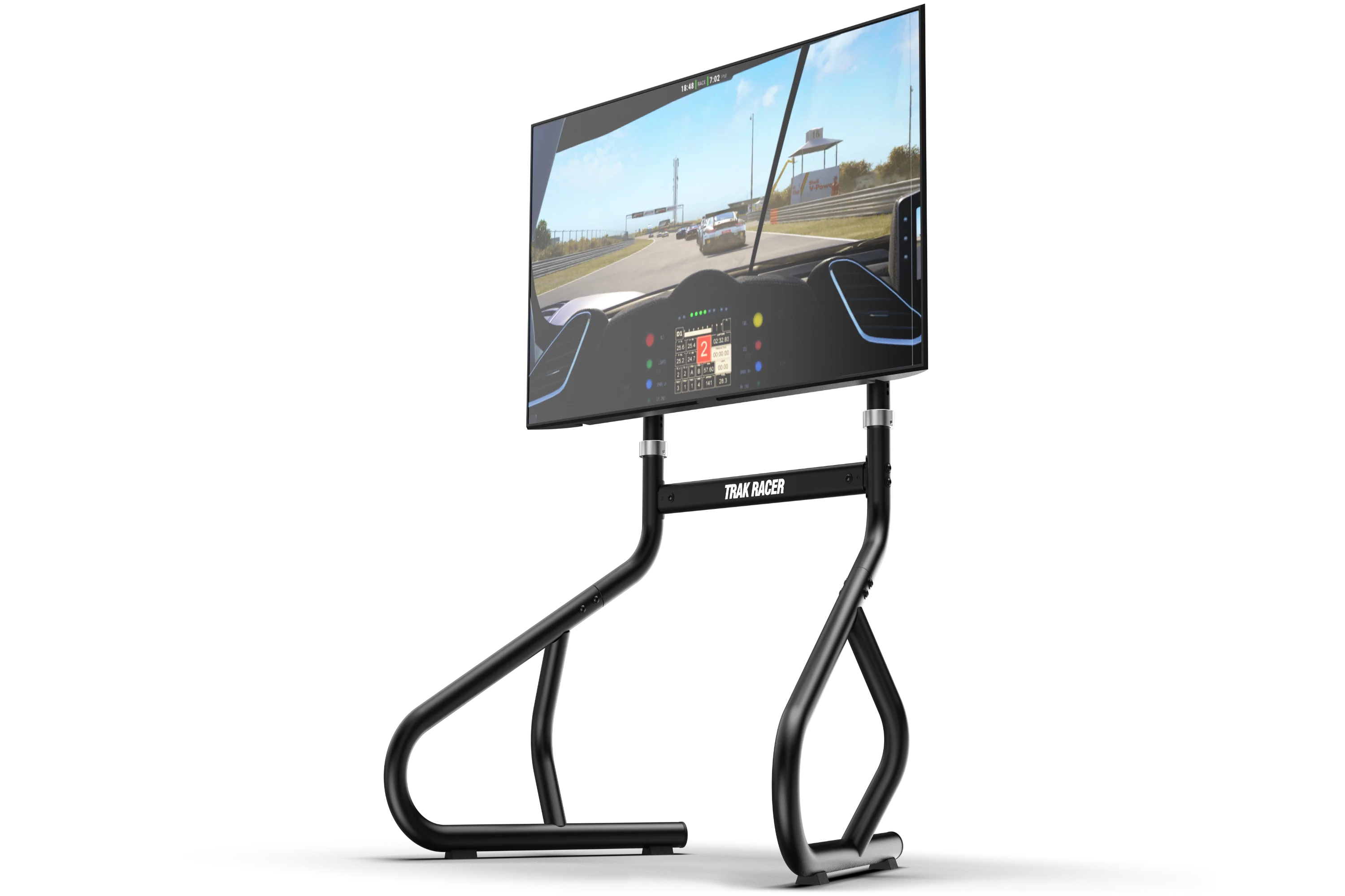 Freestanding Single Monitor Stand - Supports up to 80" Display - Image 2