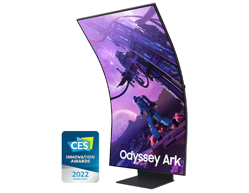 SAMSUNG 55-inch Odyssey Ark 4K UHD 165Hz Curved Quantum Mini LED Gaming Monitor - Image 3