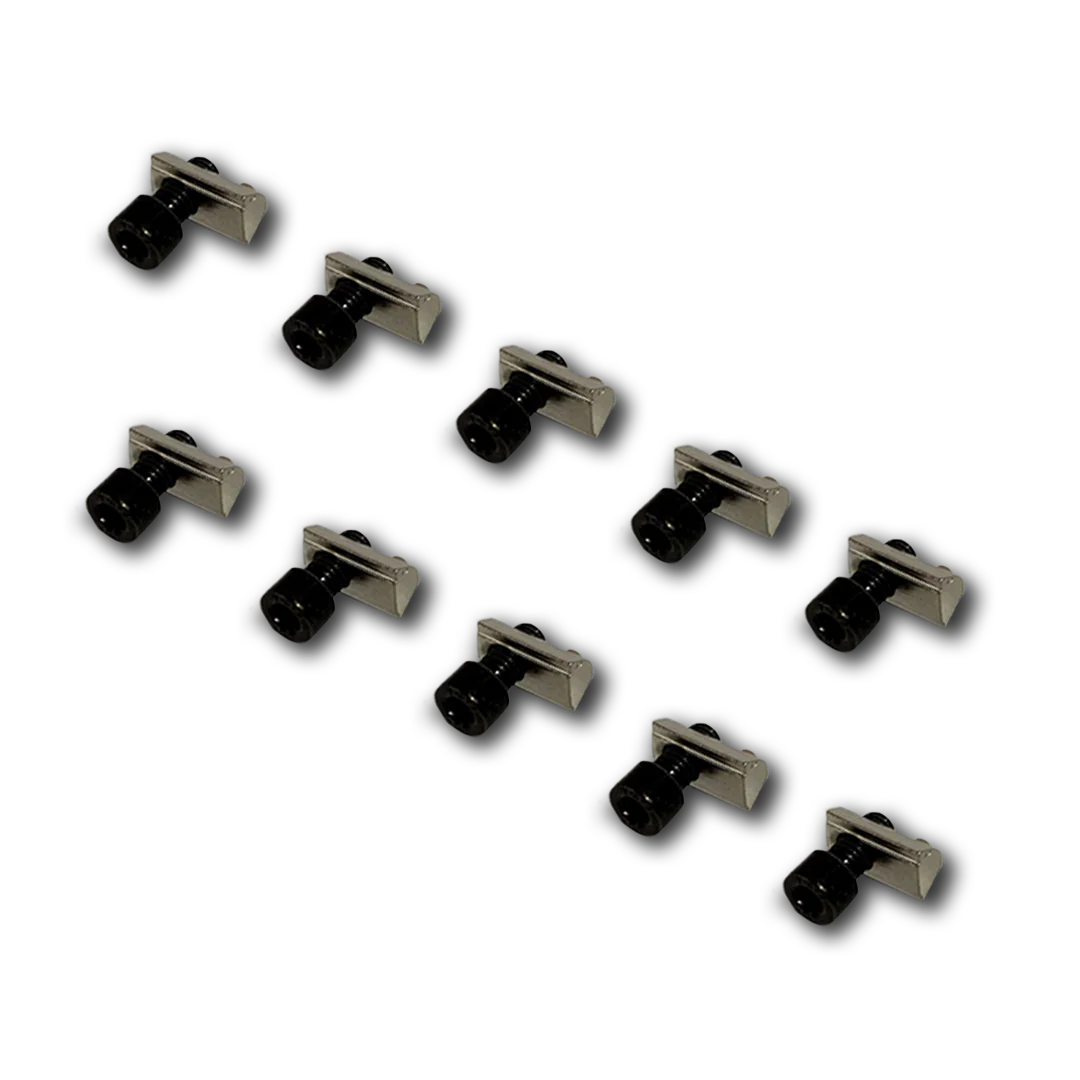 Screw and Ball-bearing Nut for 8mm T-Slot - Set of 10 - Image 2