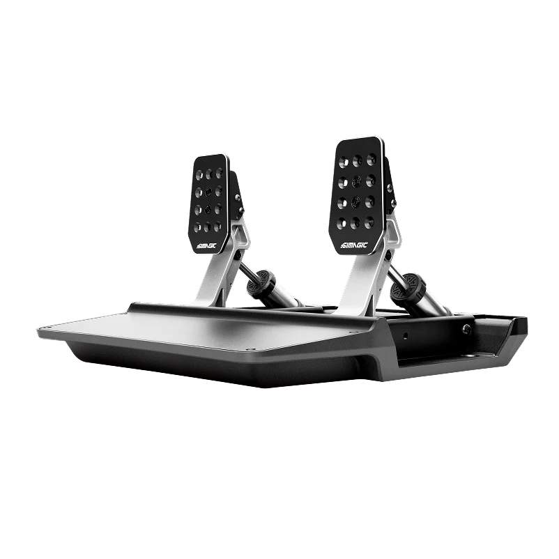 Simagic P500-2 Dual-Sensor 2-Pedal Set – Load Cell & Hall Brake, Fully Adjustable Throttle - Image 2