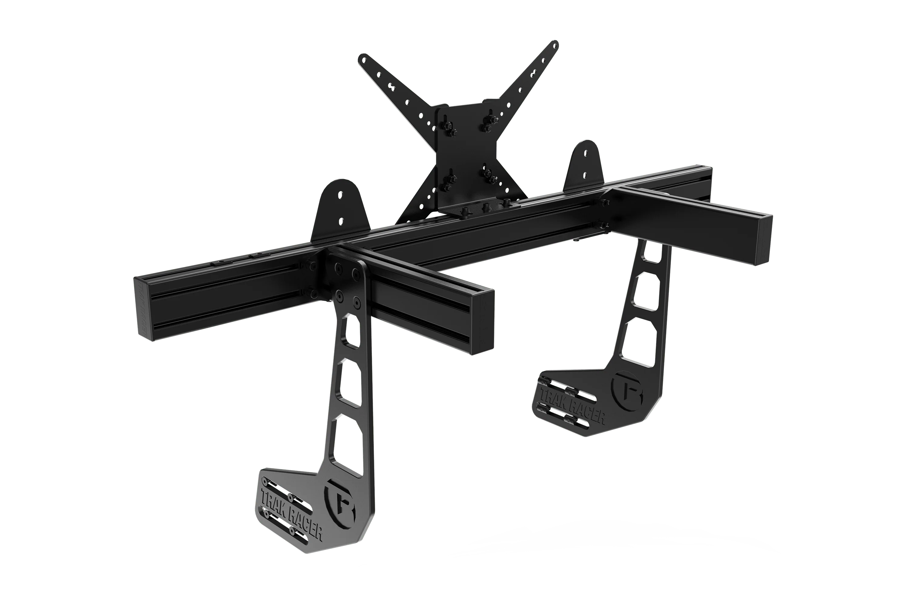 Cockpit-Mounted Single Monitor Stand - Supports up to 80" Display - Image 3