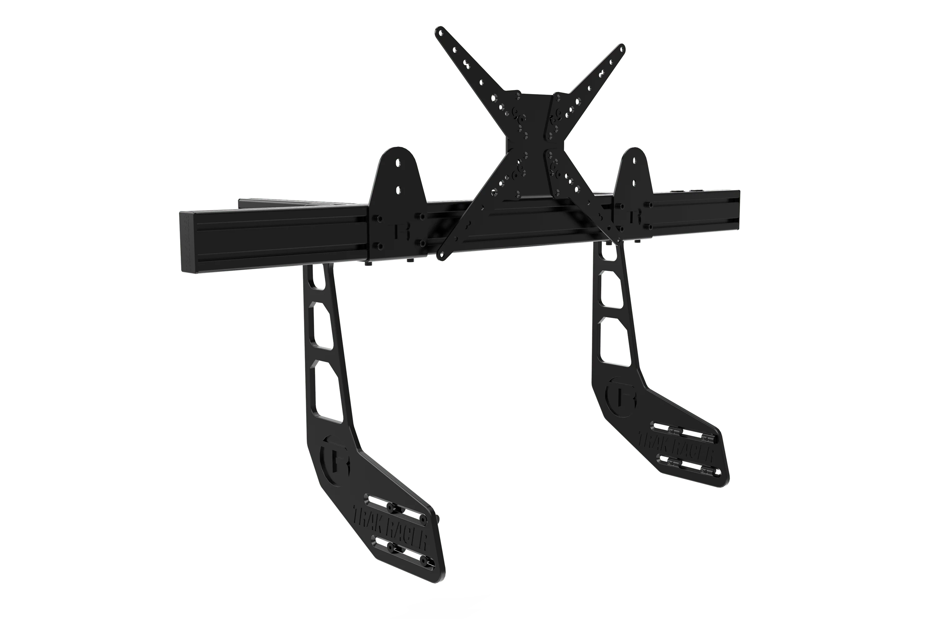 Cockpit-Mounted Single Monitor Stand - Supports up to 80" Display - Image 4