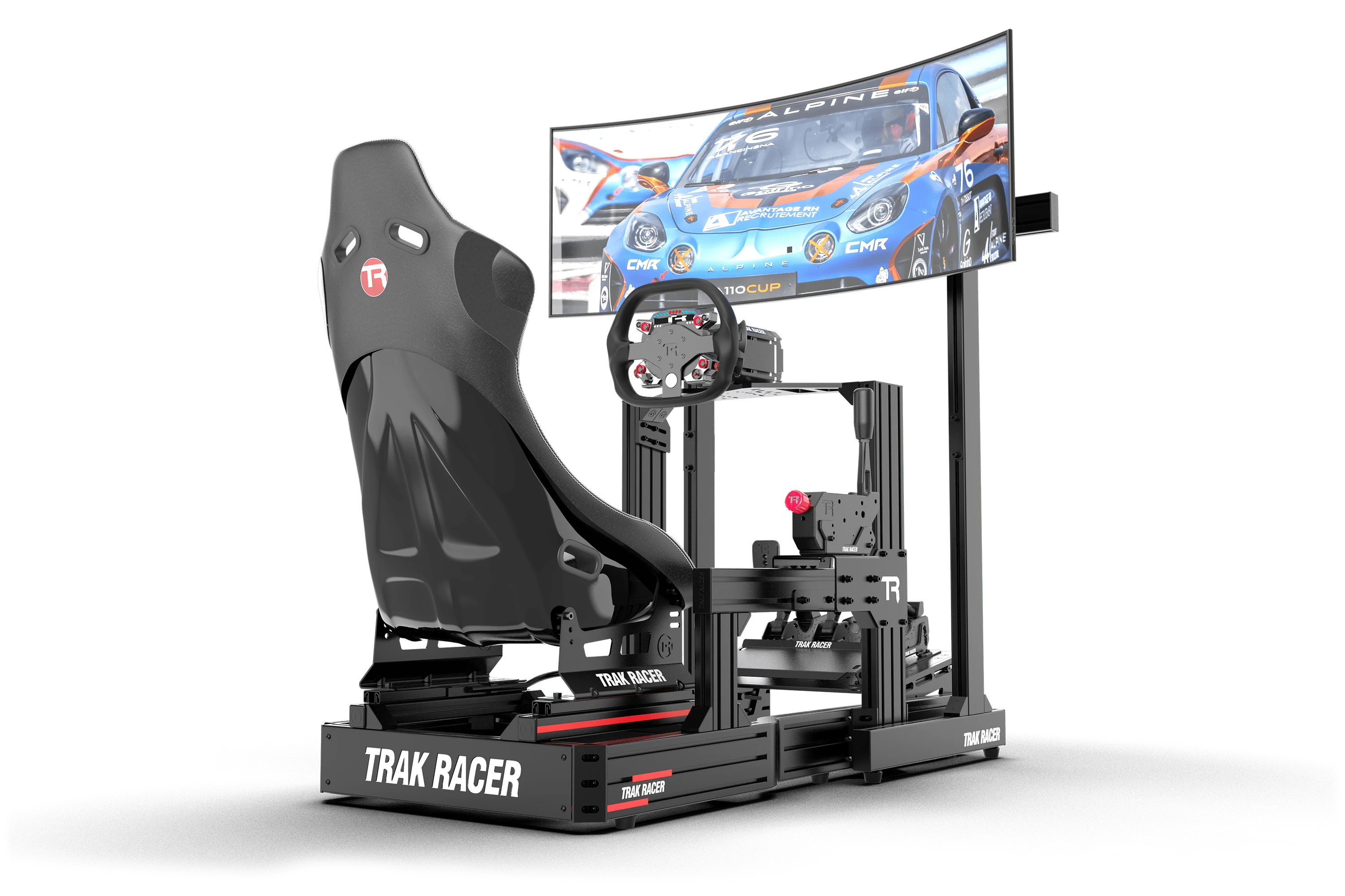 Freestanding Single Monitor Stand - Supports up to 80" Display
