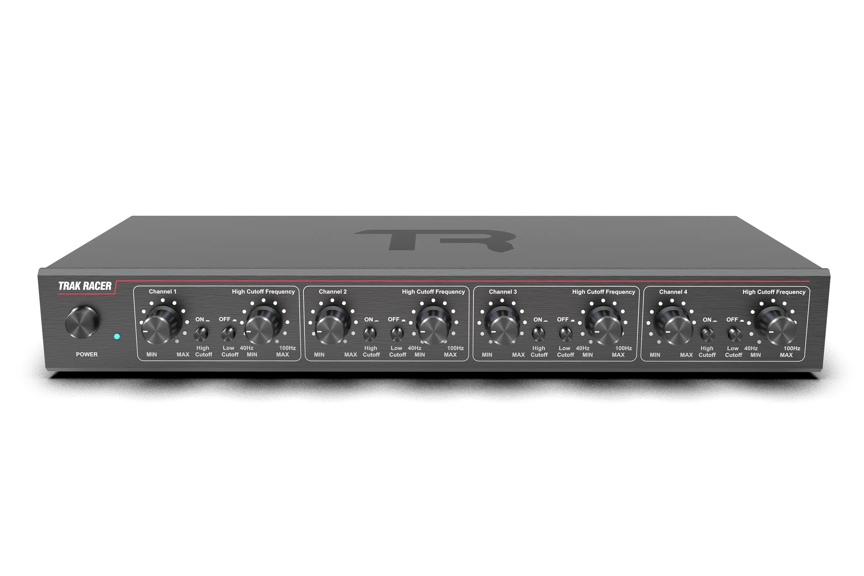 Trak Racer 4CH 40W Low-Frequency Class-D Amplifier with 2 Bass Shakers and Rig Mounts - Image 3