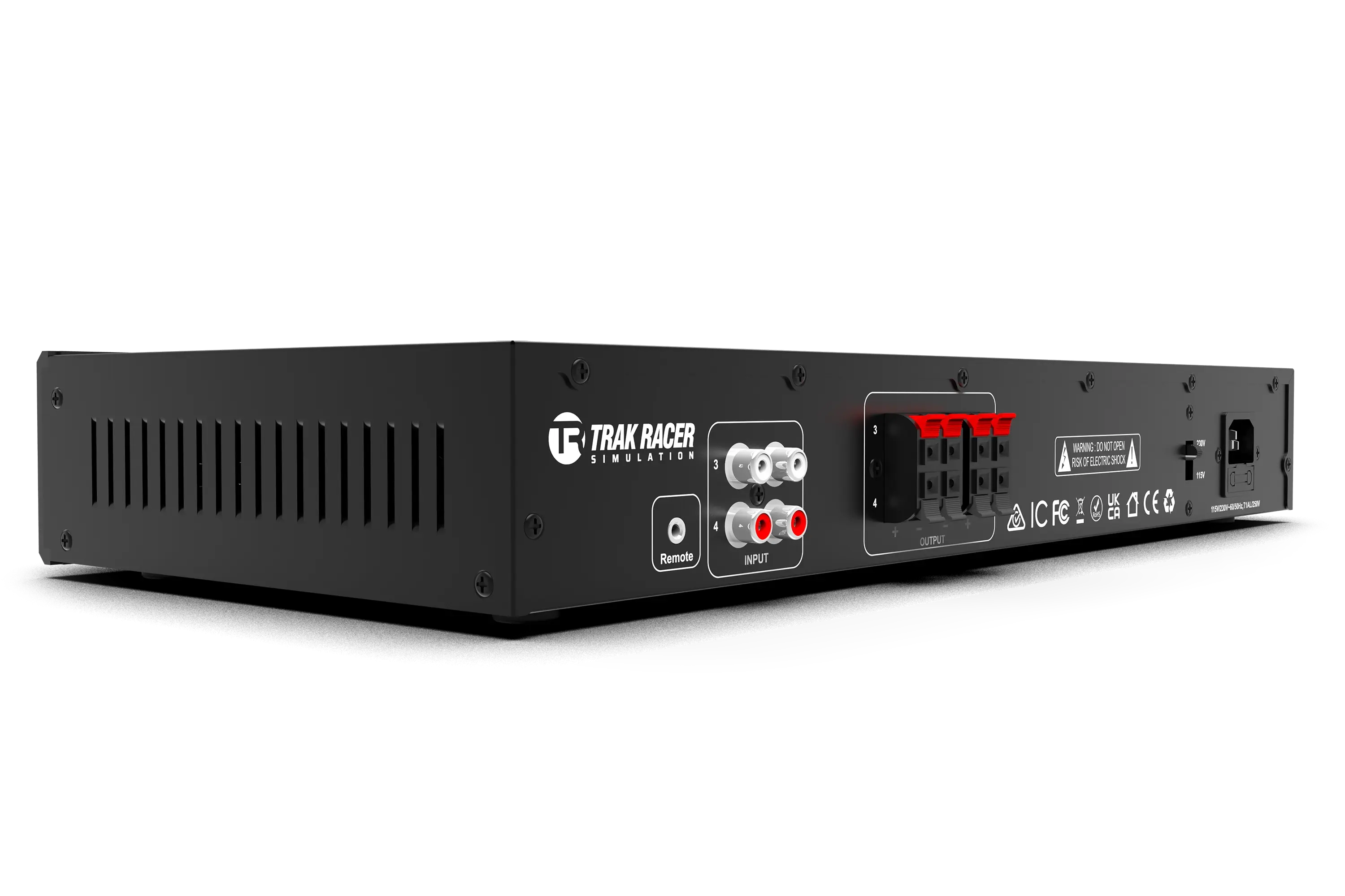 Trak Racer 4CH 40W Low-Frequency Class-D Amplifier with 2 Bass Shakers and Rig Mounts - Image 4