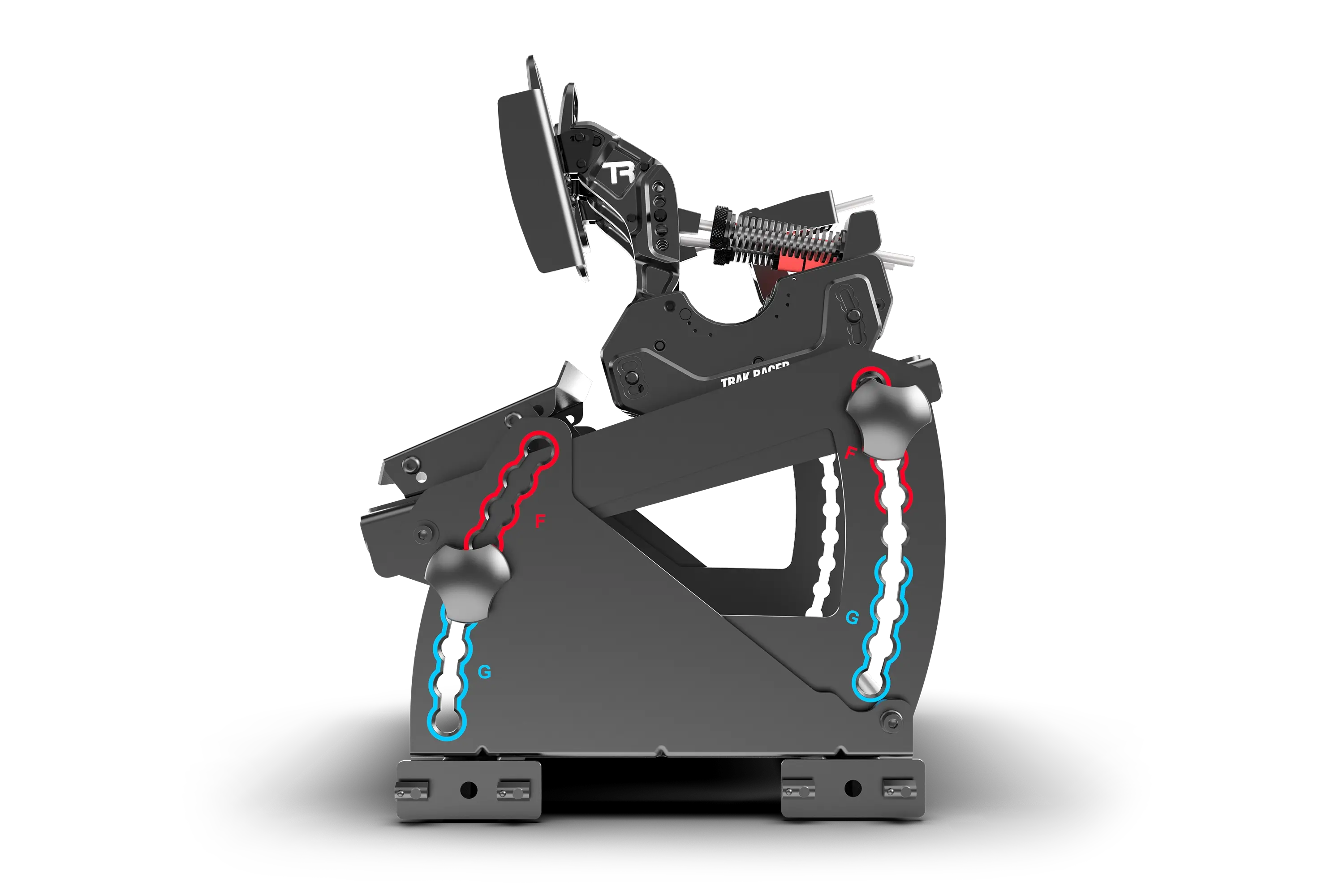Tool-Free Formula & GT Hybrid Pedal Mount System for Extruded Aluminium Cockpits - Image 6