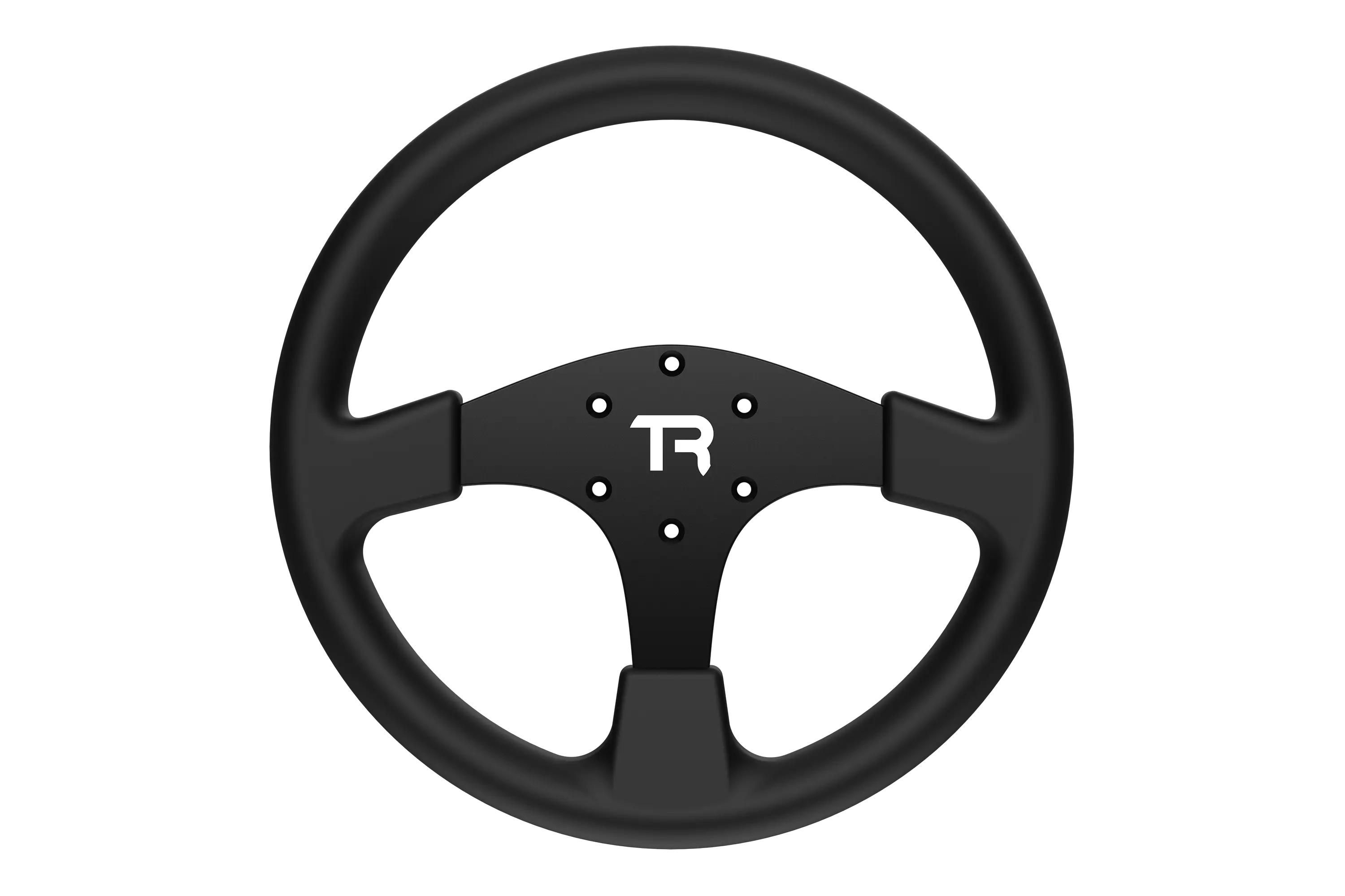 330mm/13" Round Sim Racing Wheel β Aluminium with Durable Silicon Hand Grips