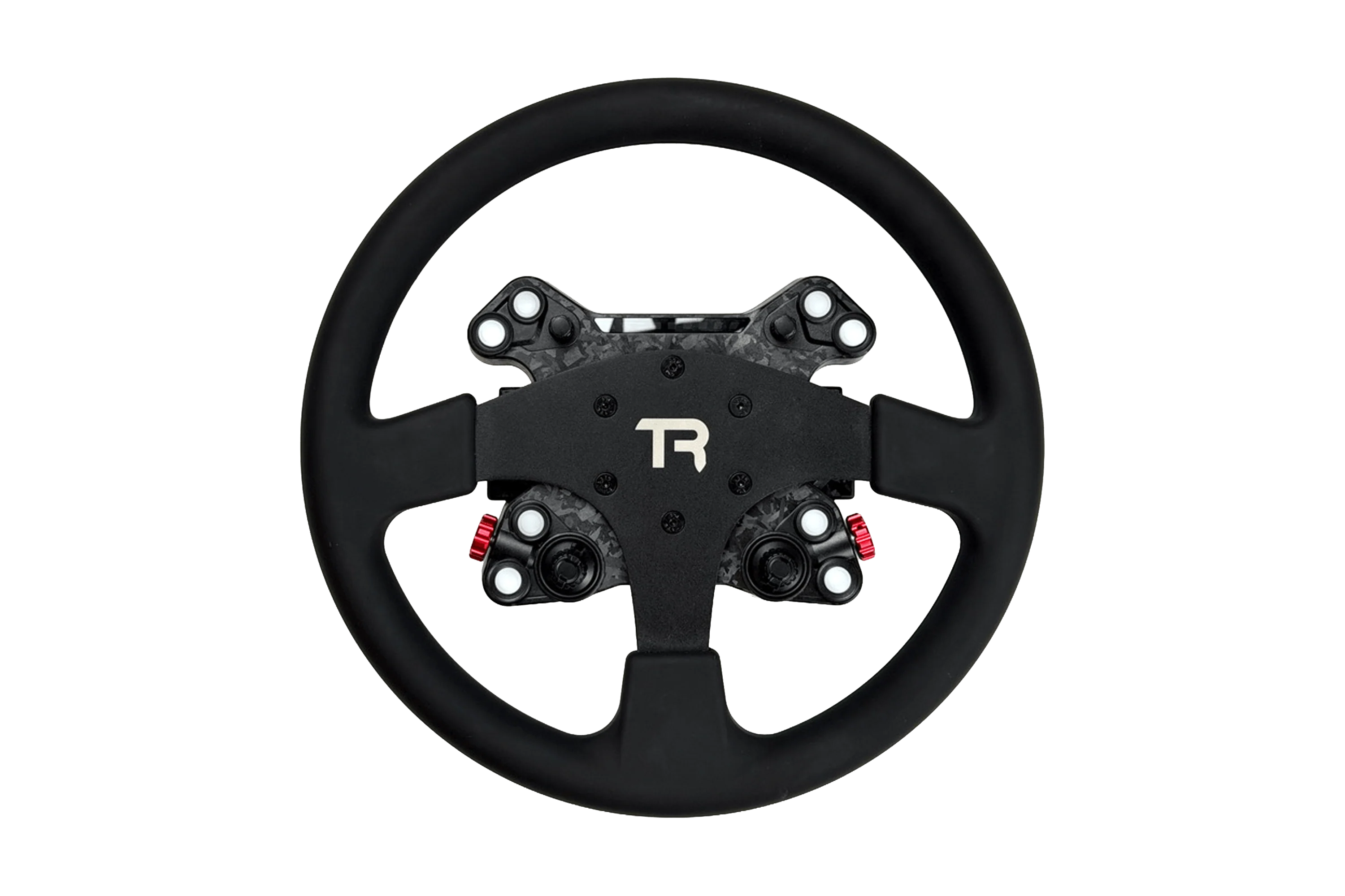 330mm/13" Round Sim Racing Wheel β Aluminium with Durable Silicon Hand Grips - Image 7