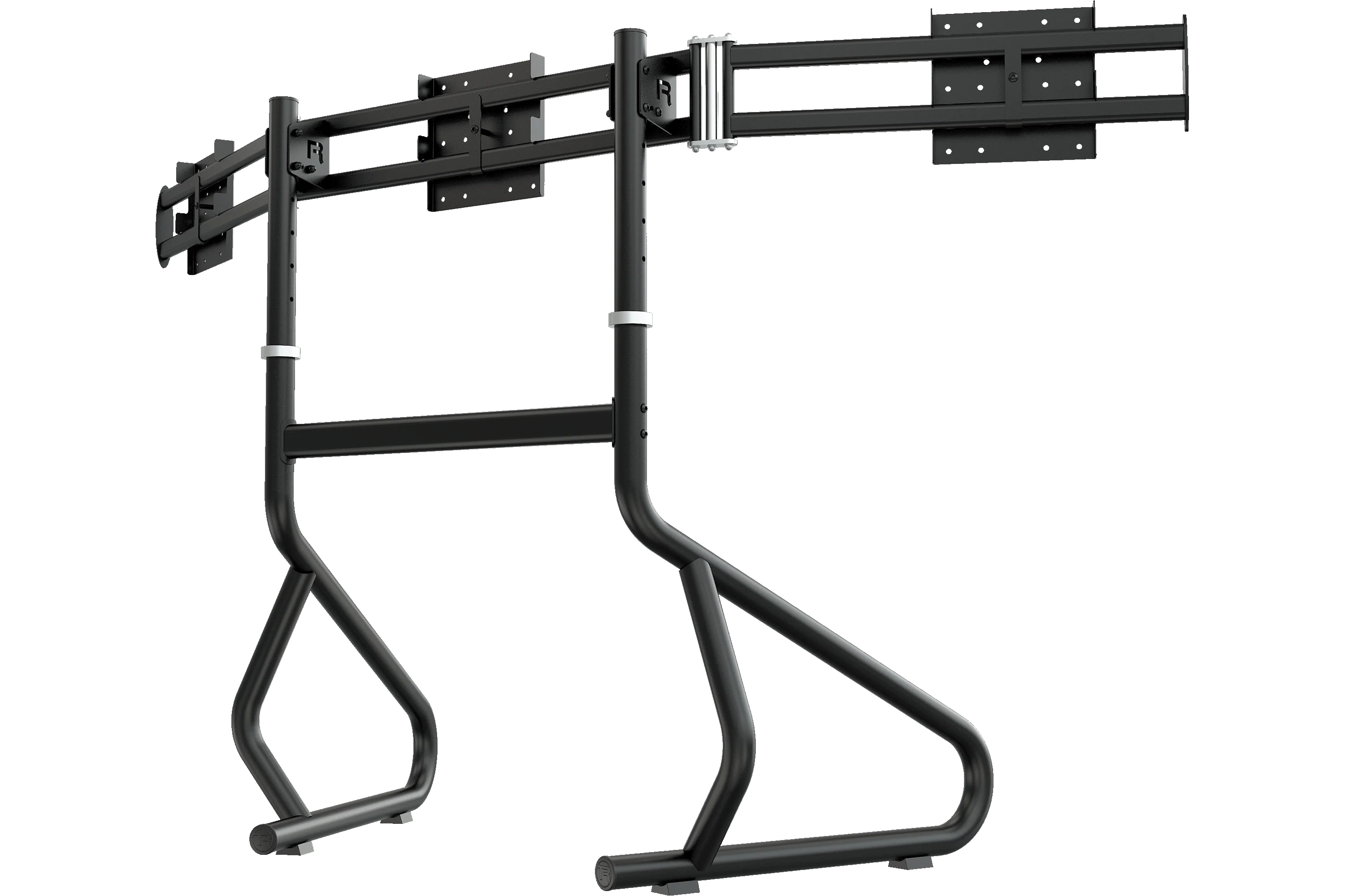 Freestanding Triple Monitor Stand - Supports 32" to 45" Displays - Image 7