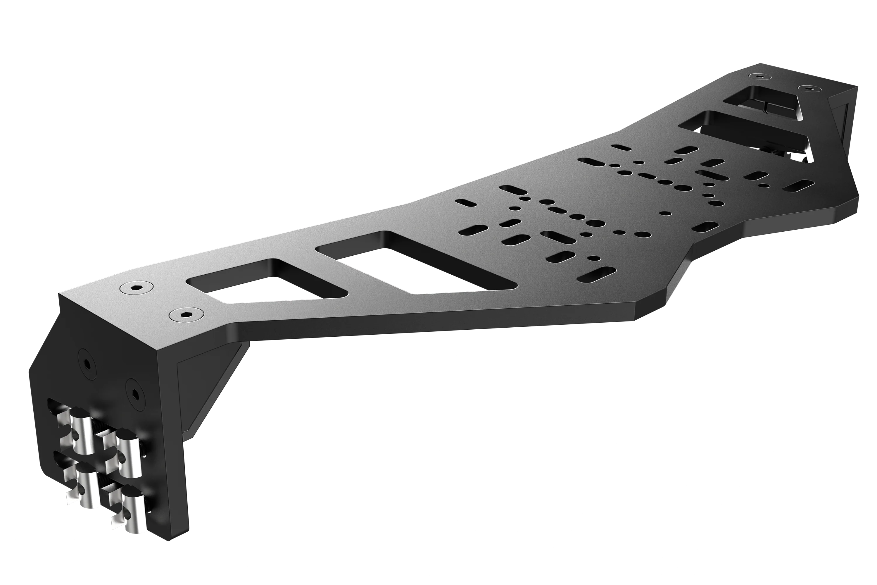 Universal Wheel Plate Deck with Full Slide and Angle Adjustment